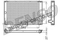 Chladič motoru DENSO (DE DRM50023)
