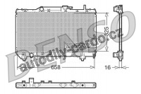Chladič motoru DENSO (DE DRM50028)