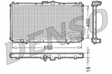 Chladič motoru DENSO (DE DRM45010)