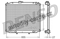 Chladič motoru DENSO (DE DRM46020)
