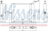 Chladič motoru NISSENS 64338