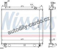 Chladič motoru NISSENS 64858A