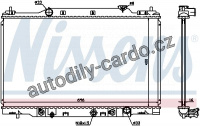 Chladič motoru NISSENS 68104