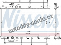 Chladič motoru NISSENS 681406