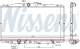 Chladič motoru NISSENS 68152