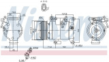 Kompresor klimatizace NISSENS 890045