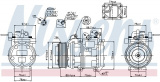 Kompresor klimatizace NISSENS 89301