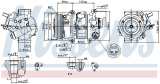 Kompresor klimatizace NISSENS 89314