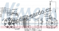 Kompresor klimatizace NISSENS 89489