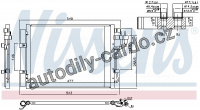 Chladič klimatizace NISSENS 940592
