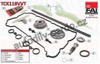 Sada rozvodového řetězu FAI AutoParts TCK118VVT