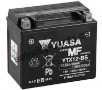 Motobaterie YUASA YTX12-BS 10Ah 180A 12V L+ /150x87x130/