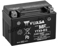 Motobaterie YUASA YTX9-BS 8Ah 135A 12V L+ /152x87x107/