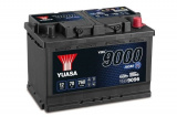 Autobaterie YUASA YBX9096 70Ah 760A 12V P+ /278x175x190/