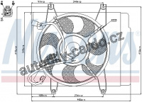 Ventilátor chladiče NISSENS 85344