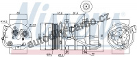 Kompresor klimatizace NISSENS 89069