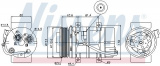 Kompresor klimatizace NISSENS 89069