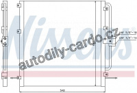 Chladič klimatizace NISSENS 94257