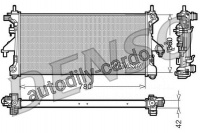 Chladič motoru DENSO (DE DRM21102)