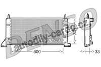 Chladič motoru DENSO (DE DRM10021)