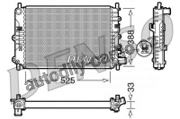 Chladič motoru DENSO (DE DRM10025)