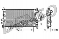 Chladič motoru DENSO (DE DRM10027)
