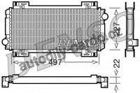 Chladič motoru DENSO (DE DRM10032)
