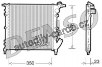 Chladič motoru DENSO (DE DRM23003)