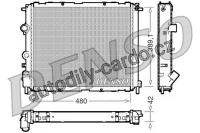 Chladič motoru DENSO (DE DRM23009)