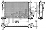 Chladič motoru DENSO (DE DRM10040)