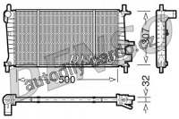 Chladič motoru DENSO (DE DRM10041)