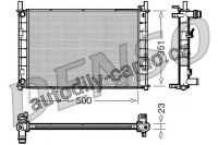 Chladič motoru DENSO (DE DRM10046)
