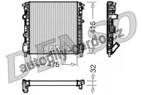 Chladič motoru DENSO (DE DRM23015)
