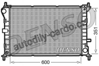 Chladič motoru DENSO (DE DRM10051)