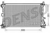 Chladič motoru DENSO (DE DRM10052)