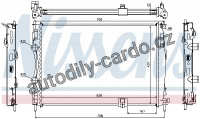 Chladič motoru NISSENS 67361