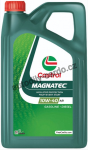 Castrol Magnatec 10W-40 A/B 5L + štítek