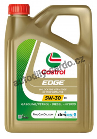 Castrol EDGE 5W-30 C3 4L + štítek