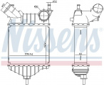 Chladič turba NISSENS 96704