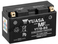 Motobaterie YUASA YT7B-BS 6,8Ah 110A 12V L+ /150x65x93/