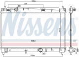 Chladič motoru NISSENS 646847