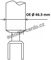 Tlumič pérování KAYABA (KYB 341844)