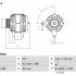 Alternátor BOSCH (BO 0986084100)