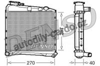 Chladič motoru DENSO (DE DRM03020)