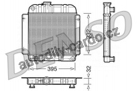 Chladič motoru DENSO (DE DRM05001)