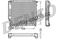 Chladič motoru DENSO (DE DRM05022)