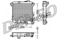 Chladič motoru DENSO (DE DRM04001)