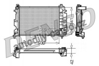 Chladič motoru DENSO (DE DRM25014)