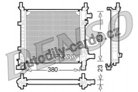 Chladič motoru DENSO (DE DRM10061)