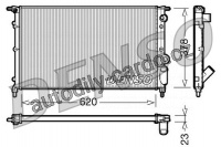 Chladič motoru DENSO (DE DRM23022)